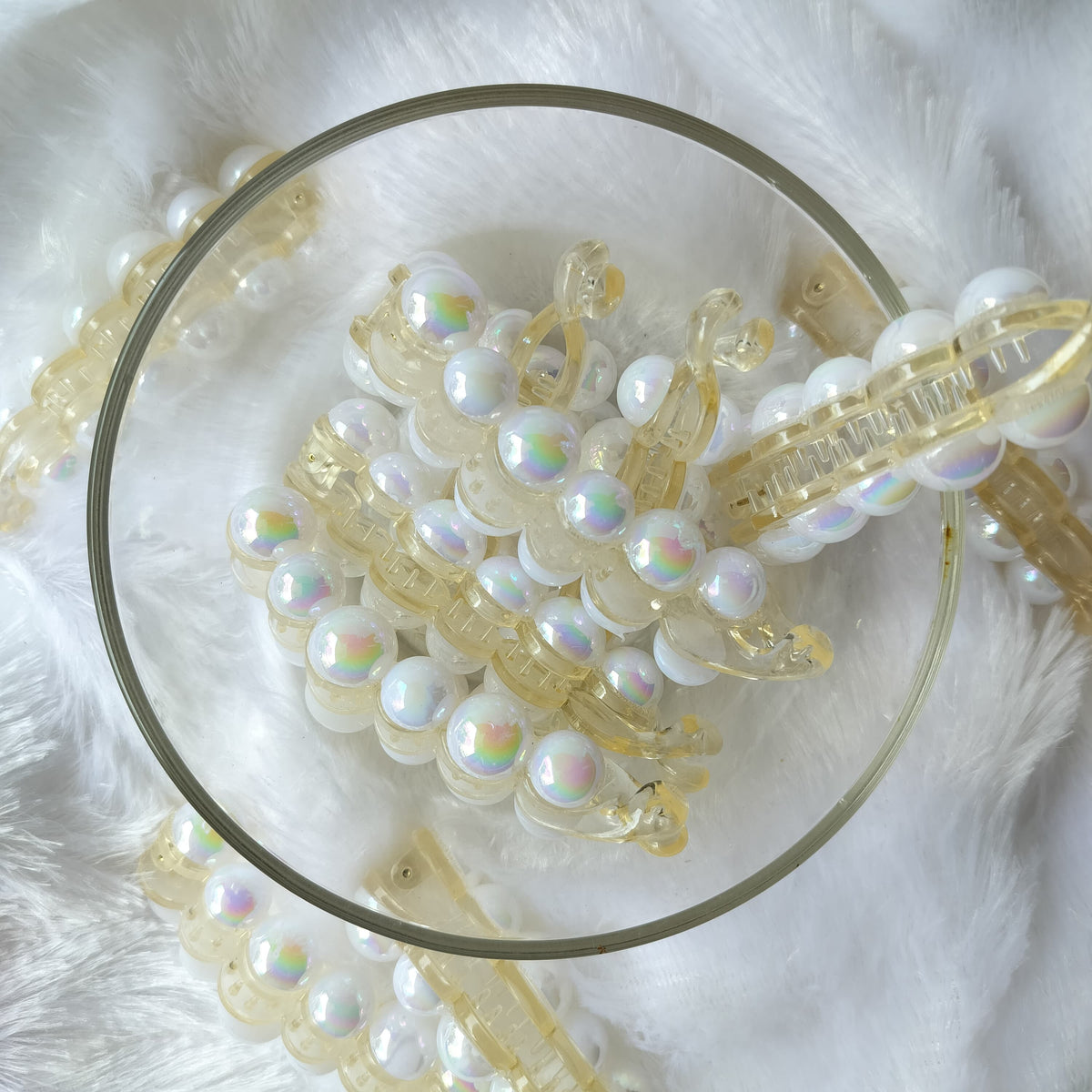 Pearl Banana Clip