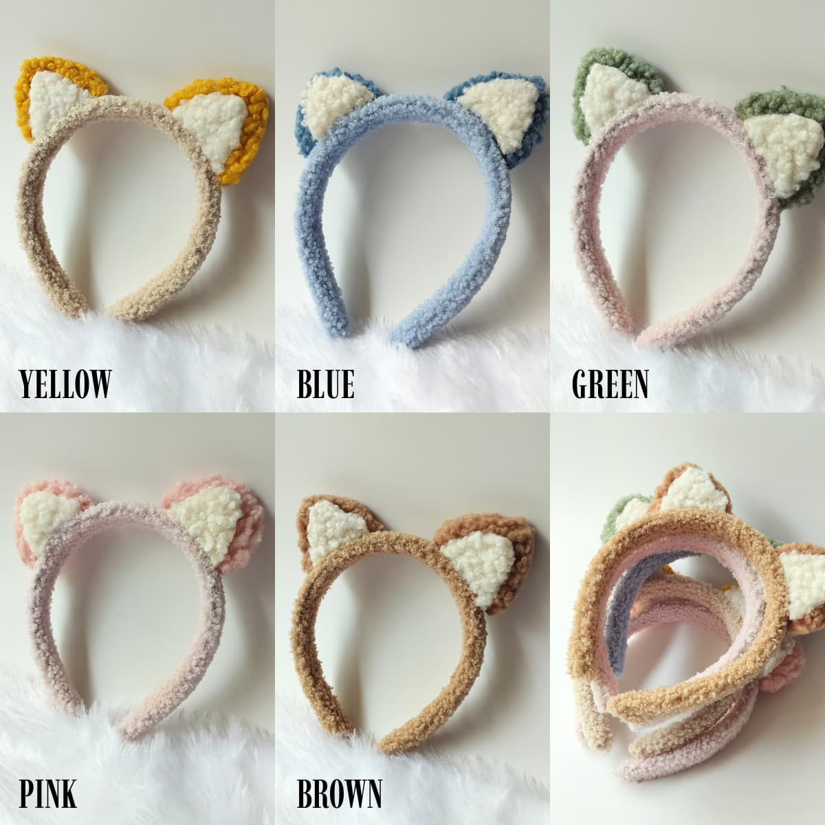 Hairband Fleece Cat Ear