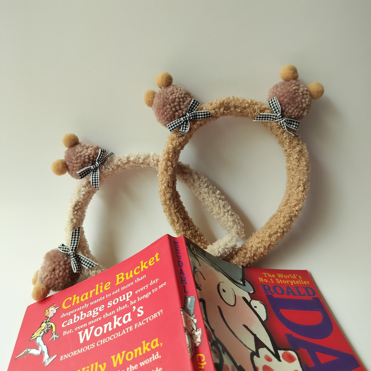 Hairband Teddy Bow Fleece
