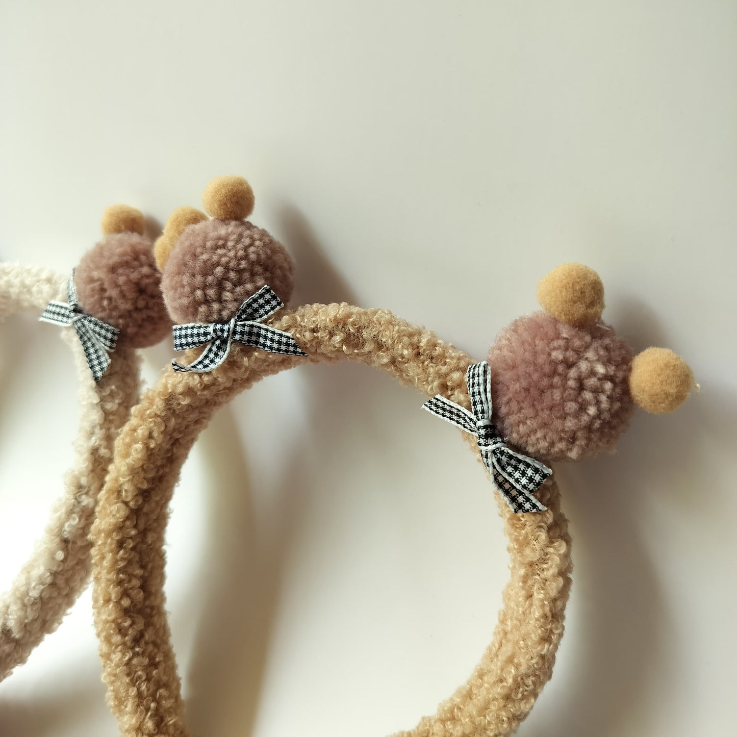 Hairband Teddy Bow Fleece
