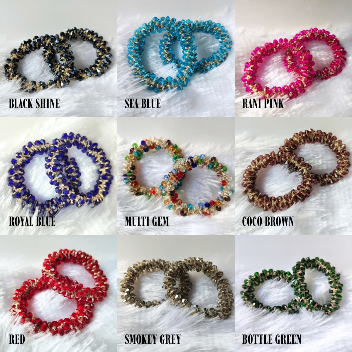 Hair Tie Small Studs