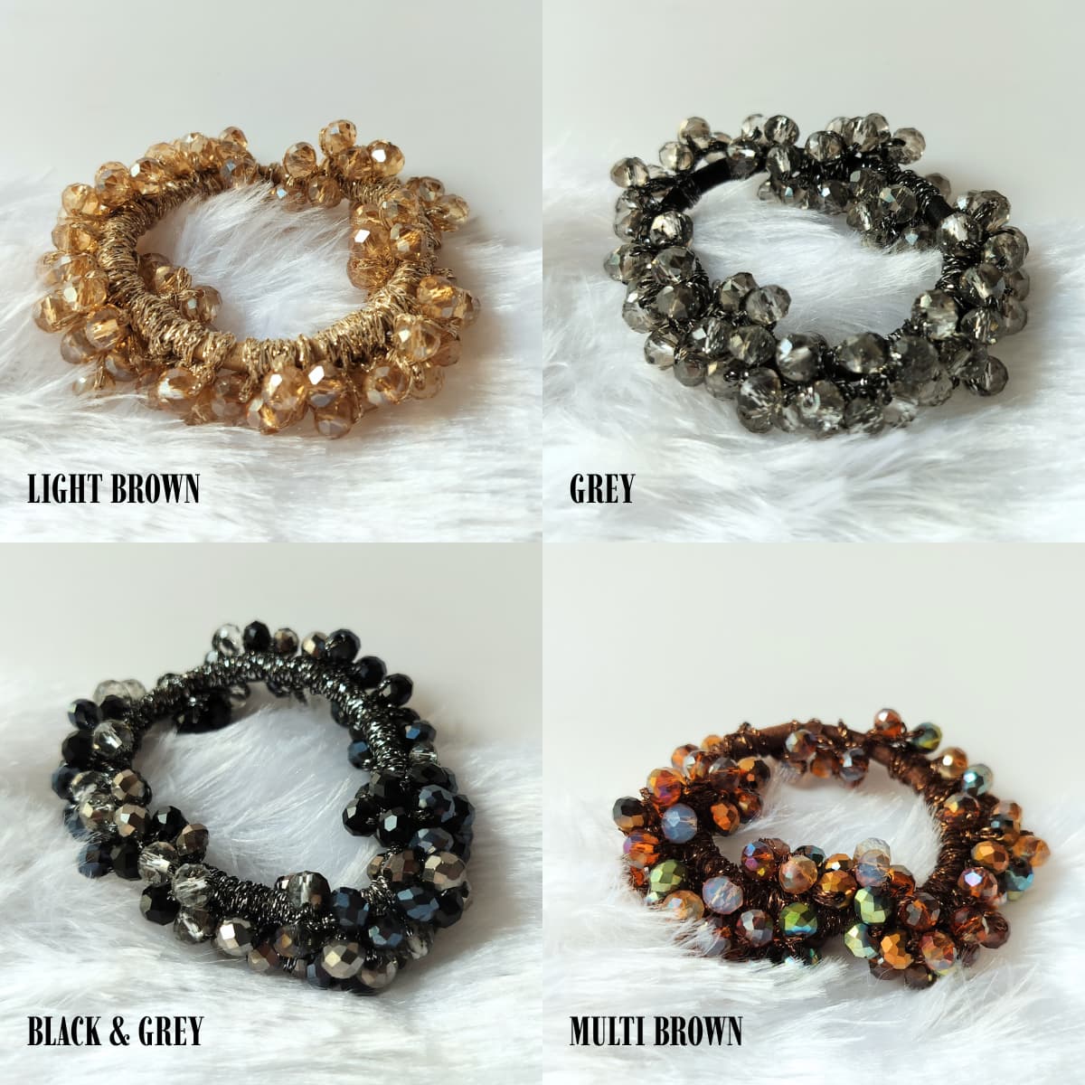 Hair Tie Shiny Stones