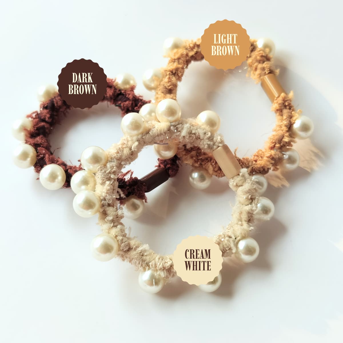 Hair Tie Pearl (Pack of 2)