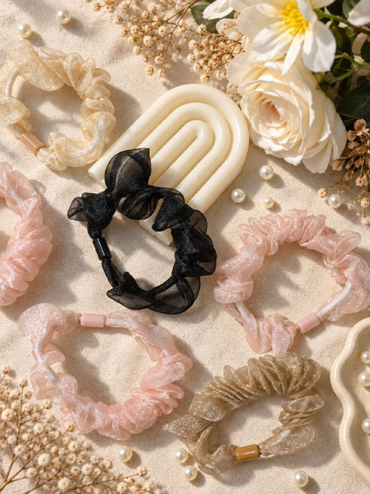 Organza Hair Tie (Pack of 3)