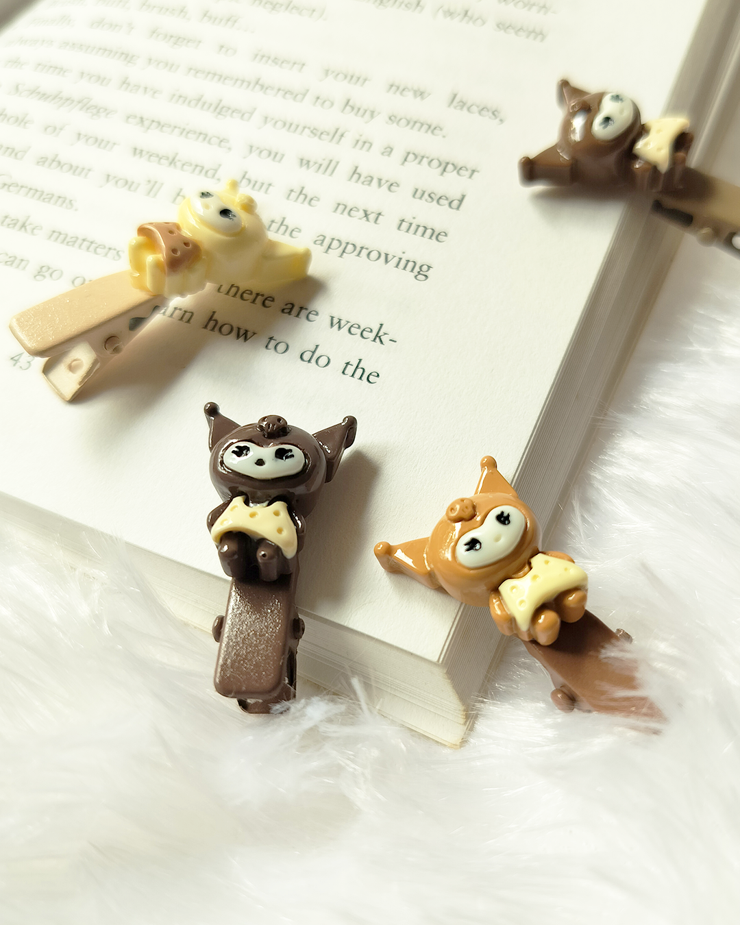 Little Ember Hair Clips (1 Set of 4 Clips)