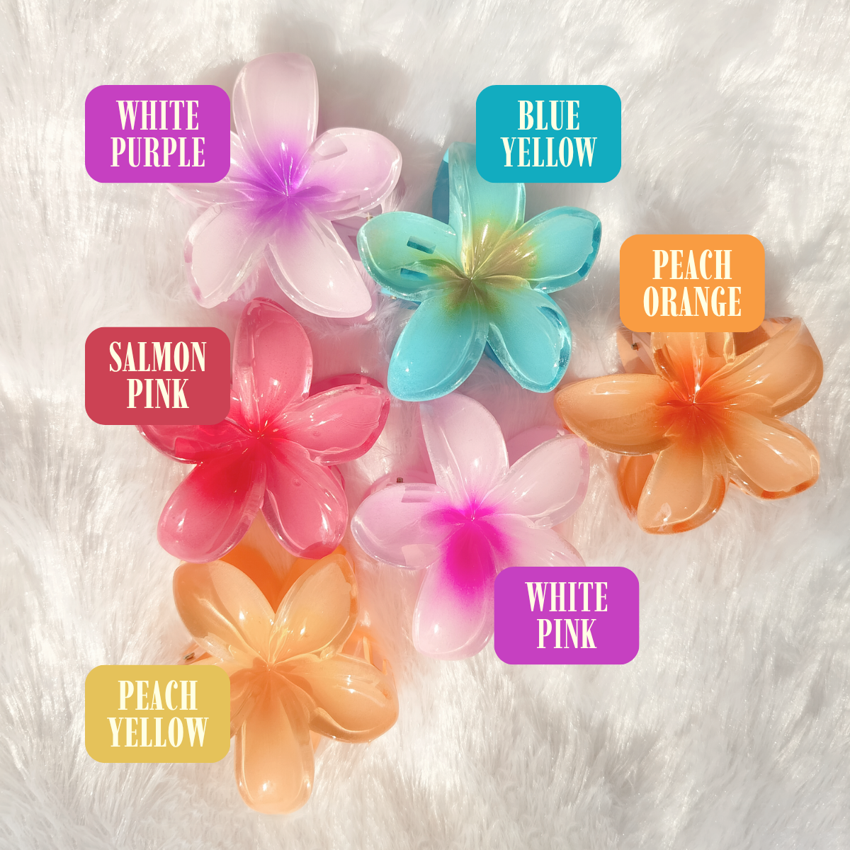 Flower Claw Color Emma (Pack of 2)