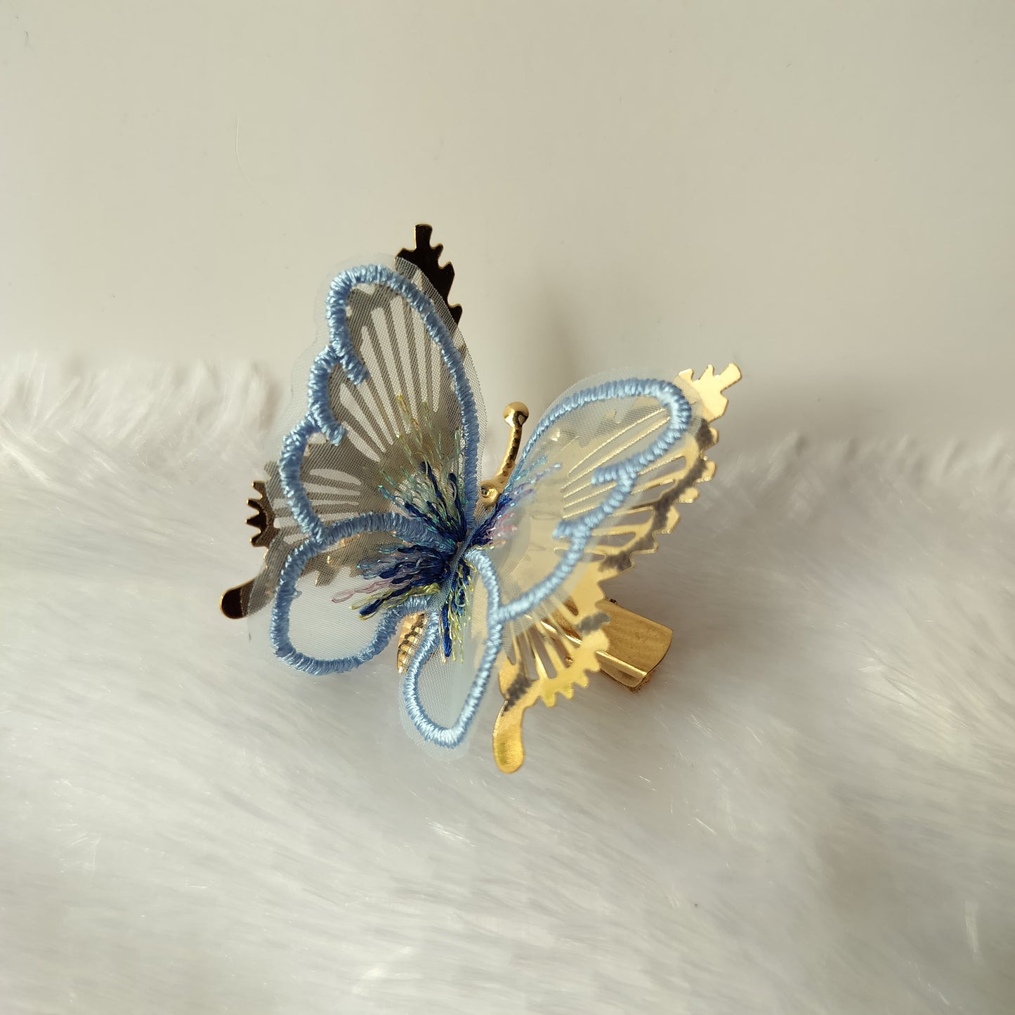Embellished Butterflying Hair Clips (Pack of 2)