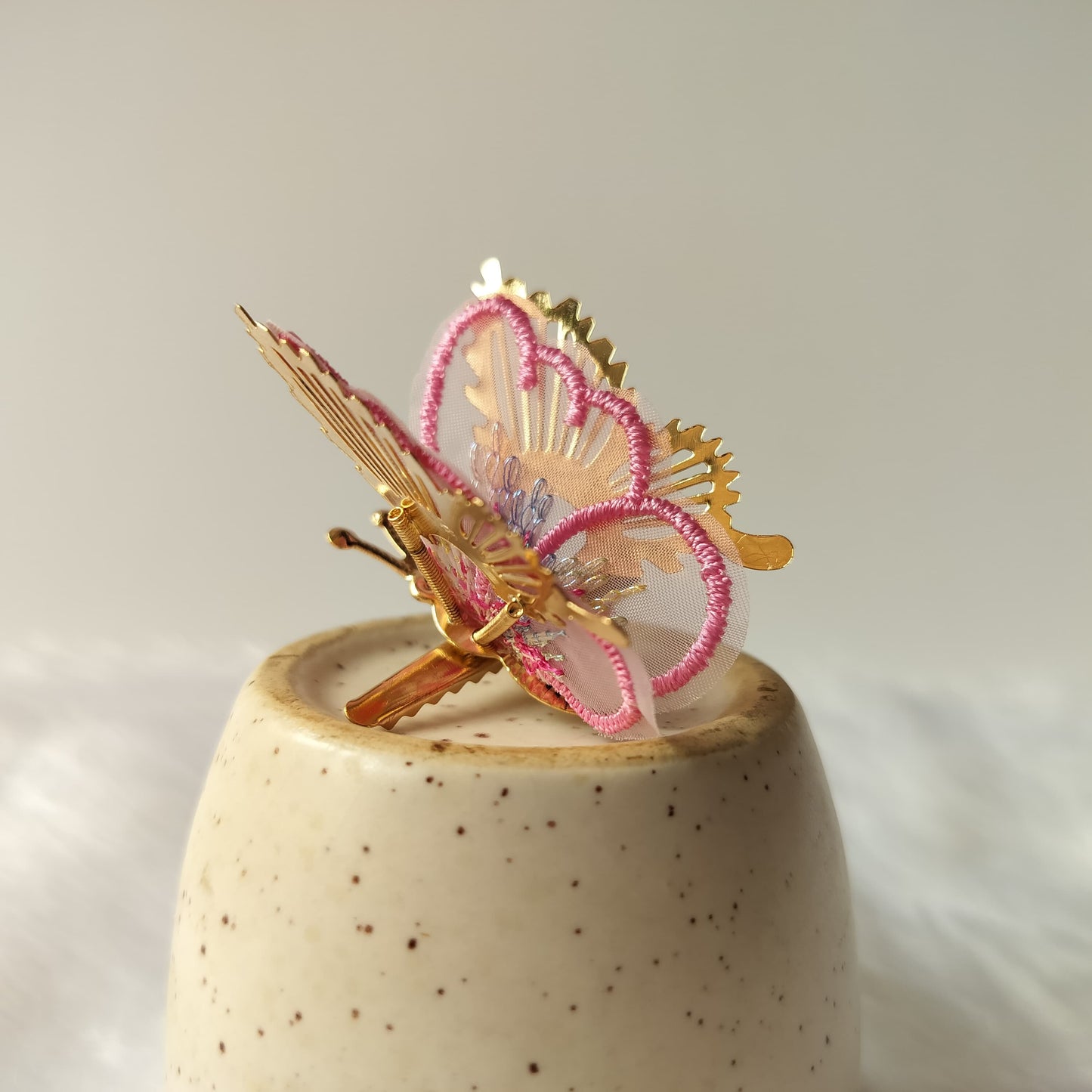 Embellished Butterflying Hair Clips (Pack of 2)