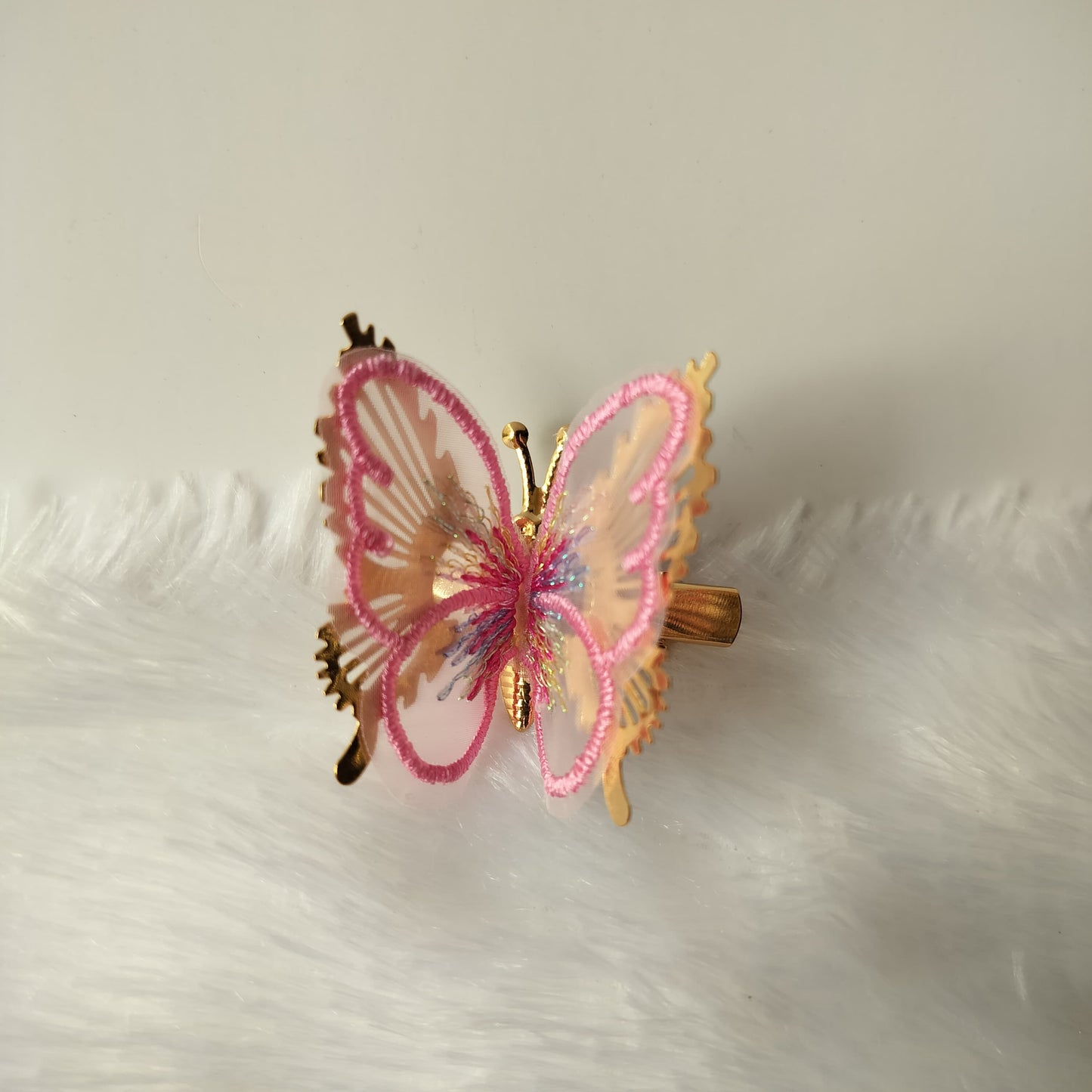 Embellished Butterflying Hair Clips (Pack of 2)