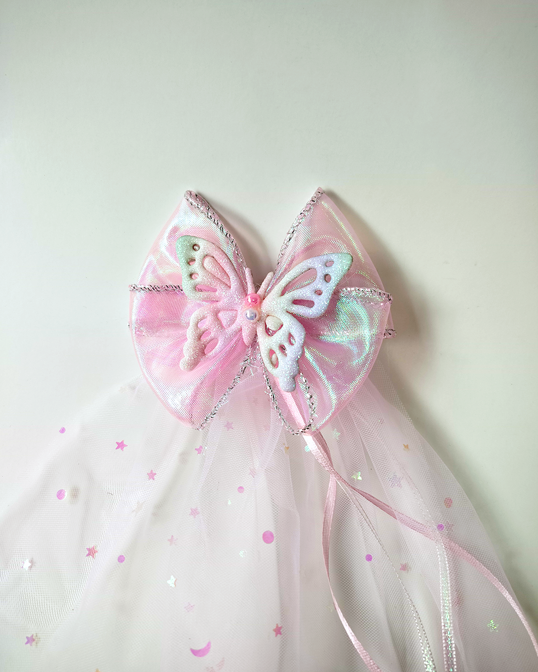 Princess Butterfly Bow Clip