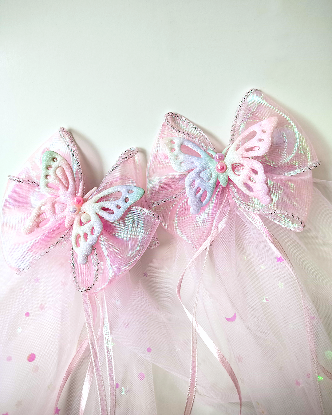 Princess Butterfly Bow Clip