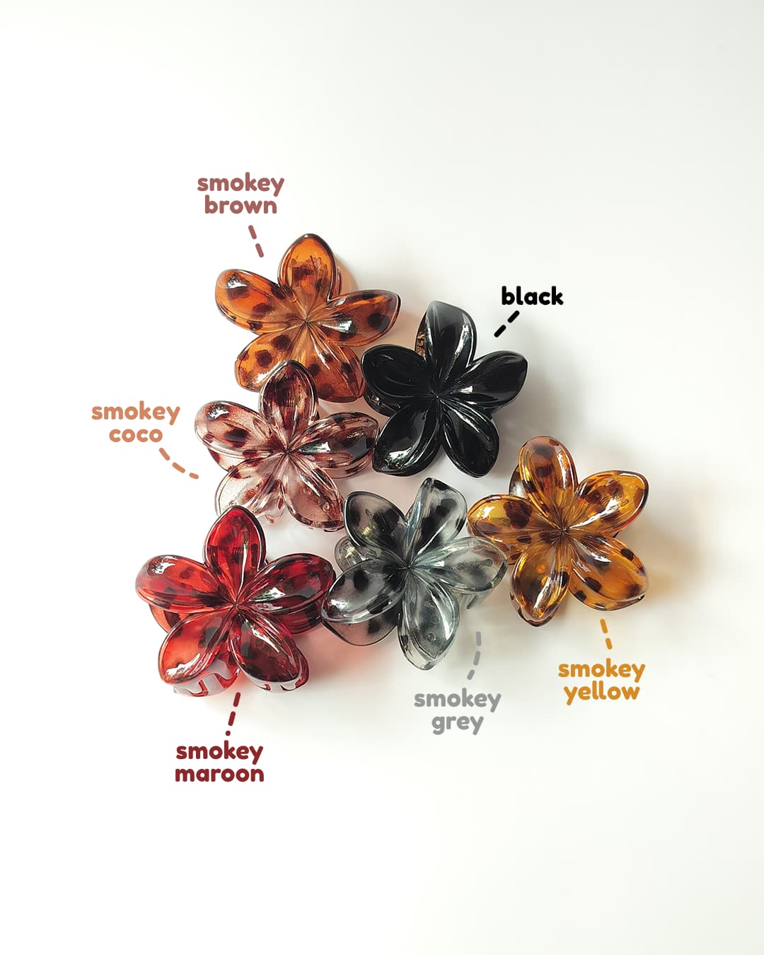 Flower Claw Lucy (Pack of 2)