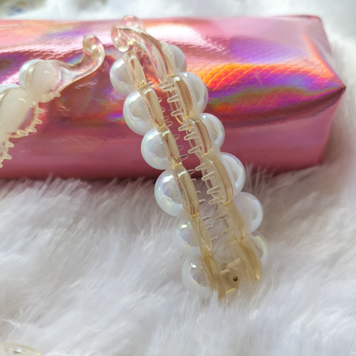 Pearl Banana Clip