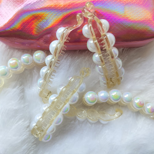 Pearl Banana Clip