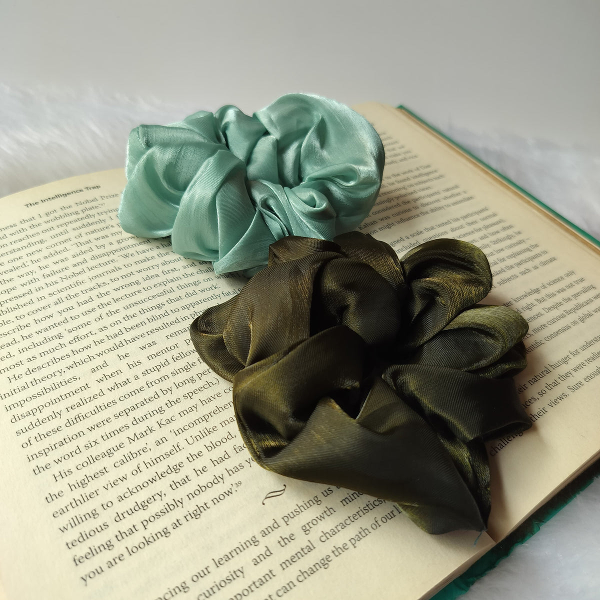 Scrunchy Organza Plain (Pack of 3)