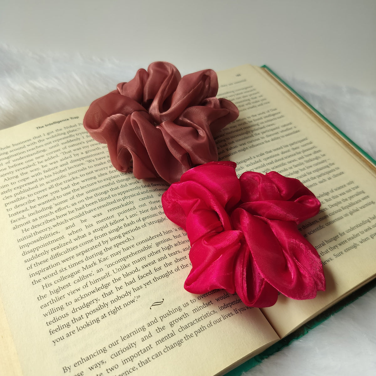 Scrunchy Organza Plain (Pack of 3)