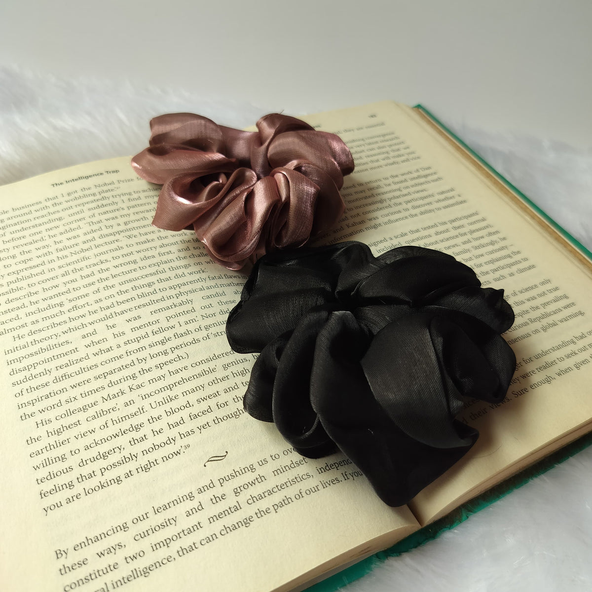 Scrunchy Organza Plain (Pack of 3)